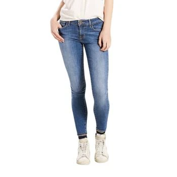 Levi's | Levi's 李维斯 女士蓝色棉修身长裤 177780161,商家Beyond Chinalux,价格¥282