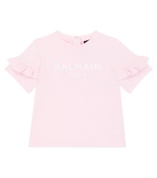 Balmain | Baby logo cotton T-shirt商品图片,6折