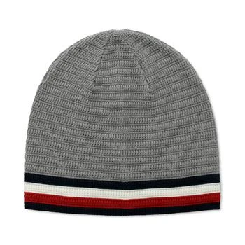 Tommy Hilfiger | Men's Striped Edge Beanie 5.9折, 独家减免邮费