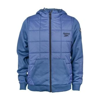 Reebok | Reebok Men's Mixed Media Jacket with Tricot Sleeve,商家PROOZY,价格¥276