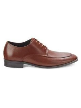 Calvin Klein | Cmmalley2 Leather Derby Shoes,商家Saks OFF 5TH,价格¥462