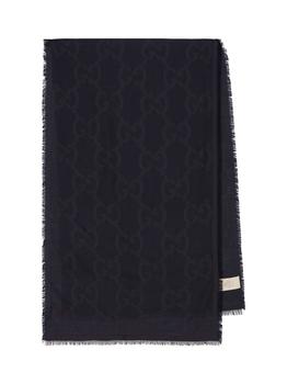 Gucci | Gucci Allover Monogram Jacquard Scarf商品图片,