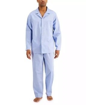 Club Room | Men's 2-Pc. Solid Oxford Pajama Set, Created for Macy's,商家Macy's,价格¥258