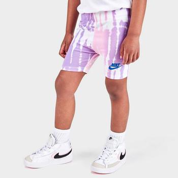 推荐Girls' Toddler Nike Sportswear Tie-Dye Bike Shorts商品