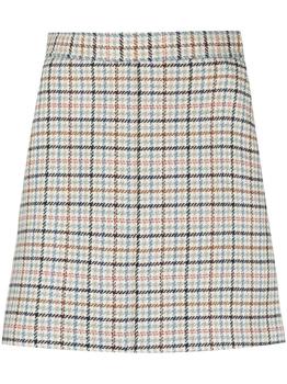 商品See by Chloé | SEE BY CHLOÉ Check-print A-line skirt,商家Baltini,价格¥1658图片