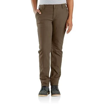 Carhartt | Carhartt Women's Rugged Flex Relaxed Fit Canvas Double Front Pant 额外7.5折, 额外七五折