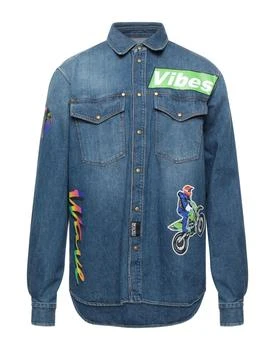 Versace | Denim shirt,商家YOOX,价格¥1473