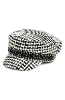 Vince Camuto, Vince Camuto | Houndstooth Conductor Cap商品图片 3.9折