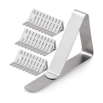 商品Zulay Kitchen | 30 Pack Durable Stainless Steel Table Cloth Clips & Cover Clamps,商家Macy's,价格¥97图片