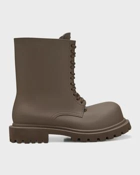 推荐Men's Oversized Leather Army Boots商品