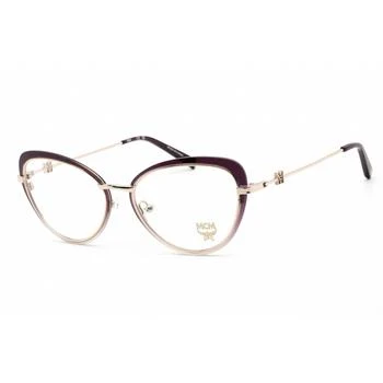 MCM | Mcm Women's Eyeglasses - Clear Lens Cyclamen Plastic/Metal Cat Eye | MCM2159 503 2.8折×额外9折x额外9.5折, 独家减免邮费, 额外九折, 额外九五折