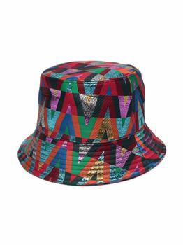 推荐VALENTINO GARAVANI - Optical V Logo Bucket Hat商品