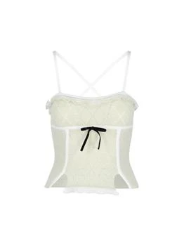 CORMIO | Cormio Heidi Criss-Cross Strapped Top 4.7折