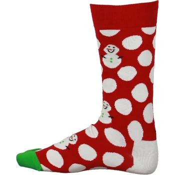 推荐Happy Socks Mens Snowman Festive Printed Christmas Socks商品