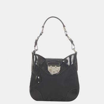 [二手商品] Prada | Prada Black Tessuto Shoulder Bag商品图片,6.3折