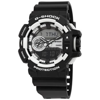 卡西欧剑鱼石英表, Casio | Perpetual Alarm World Time Chronograph Quartz Analog-Digital Mens Watch GA400-1A商品图片 7.5折