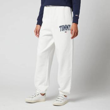 推荐Tommy Jeans Women's Abo Tjw Collegiate Sweat Pants - Ivory Silk商品