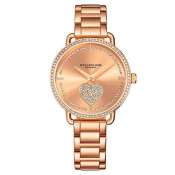 Stuhrling Original | Vogue Rose Gold-tone Dial Ladies Watch M15640商品图片,2折