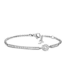 商品White Gold Possession Excjustme Diamond-Bar Soft Bracelet,商家Neiman Marcus,价格¥37227图片