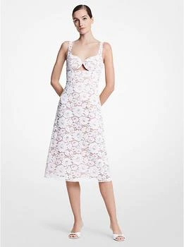 Michael Kors | Cutout Floral Lace Sheath Dress 3.9折