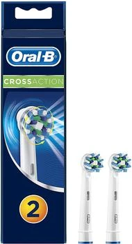 推荐Oral B Cross Action Electric Toothbrush Replacement Brush Heads Refill, 4Count商品