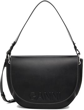 ganni包, Ganni | Black Large Banner Bag商品图片 额外8.5折, 额外八五折