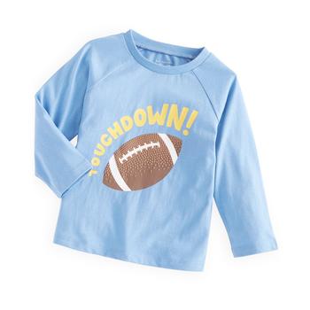First Impressions | Baby Boys Touchdown Long-Sleeve T-Shirt, Created for Macy's商品图片,4.9折