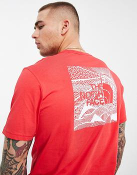 Celebrations, The North Face | The North Face Redbox Celebration t-shirt in red商品图片 