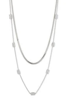 Nadri | Cece Layered Chain Necklace,商家Nordstrom Rack,价格¥446