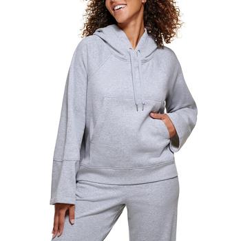 ck卫衣是什么牌子, Calvin Klein | Women's High-Low Oversized Raglan Hoodie商品图片 