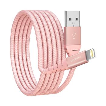 商品Apple MFi Certified iPhone 11/XR/SE/10/8 10ft Charging Cable | USB to Lightning Cable for iPhone - Rose Gold图片