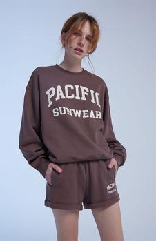 推荐Brown Pacific Sunwear Sweat Shorts商品