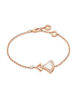 商品BVLGARI | Divas' Dream 18K Rose Gold, Mother-Of-Pearl, & Diamond Bracelet,商家Saks Fifth Avenue,价格¥32204图片