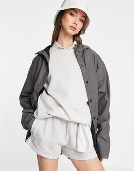 商品RAINS | Rains 12010 jacket in charcoal,商家ASOS,价格¥529图片