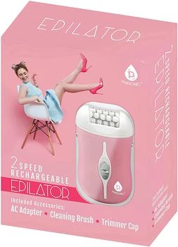 PURSONIC | Two Speed Rechargeable Epilator, Pink,商家Premium Outlets,价格¥164