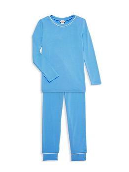 商品Eberjey | Little Kid's & Kid's 2-Piece Gisele Pajama Set,商家Saks Fifth Avenue,价格¥516图片