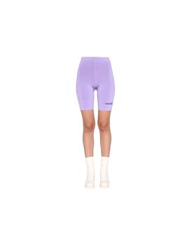 萨克斯, Marc Jacobs  雅克博 | Cyclist Bermuda With Logo商品图片 5.3折