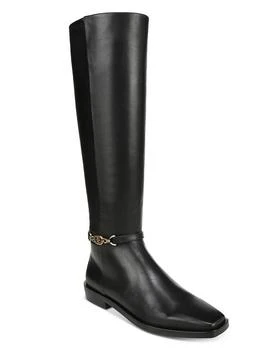 Sam Edelman | Women's Clive Square Toe Wide Calf Tall Boots 7.0折×额外7折, 额外七折