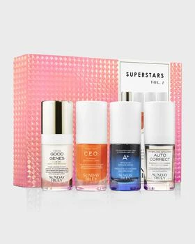 Sunday Riley | Superstars Kit, 4 x 0.5 oz.,商家Neiman Marcus,价格¥986