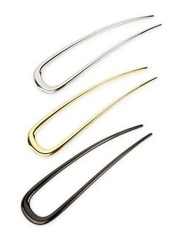Deborah Pagani | 3-Piece Hair Pins,商家Saks Fifth Avenue,价格¥1532