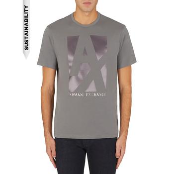 Armani Exchange | Men's Metallic Large Logo T-Shirt商品图片,