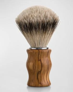 Carthusia | Men's Salone da Barba Super Badger and Olive Wood Shaving Brush,商家Neiman Marcus,价格¥1339