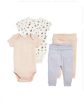 推荐Girls' Bodysuits & Leggings 4-Piece Set, Baby - 100% Exclusive商品