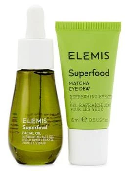 推荐Elemis Superfood Facial Oil & Matcha Eye Dew Set商品