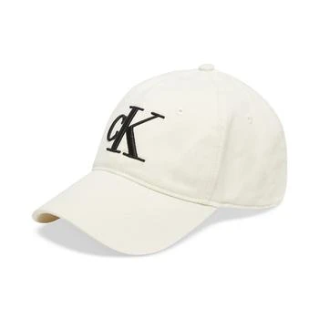 Calvin Klein | Men's Brushed Cotton Twill Monogram Logo Cap,商家Macy's,价格¥270