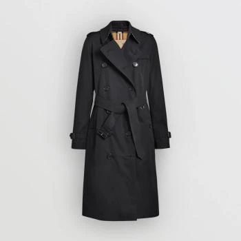 Burberry | 包邮包税【预售7天发货】 BURBERRY 24春夏 女士 风衣 肯辛顿版型 - 长款 Heritage Trench 风衣 80452901,商家TLS PARIS,价格¥17925