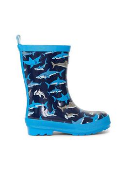 商品Little Boy's & Boy's Shark School Shiny Rain Boots,商家Saks Fifth Avenue,价格¥276图片