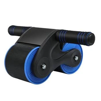 Fresh Fab Finds | Automatic Rebound Abdominal Wheel Anti-Slip AB Roller Wheel With Kneel Pad Phone Holder Home Gym Abdominal Exerciser For Men Women Blue,商家Verishop,价格¥340