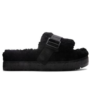 ugg凉鞋, UGG | UGG Women's Fluffita Slipper - Black商品图片 5折