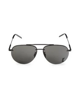 推荐63MM Aviator Sunglasses商品